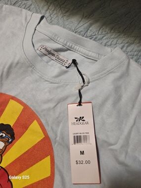 Classic Light Blue Crewneck Tee with Tag